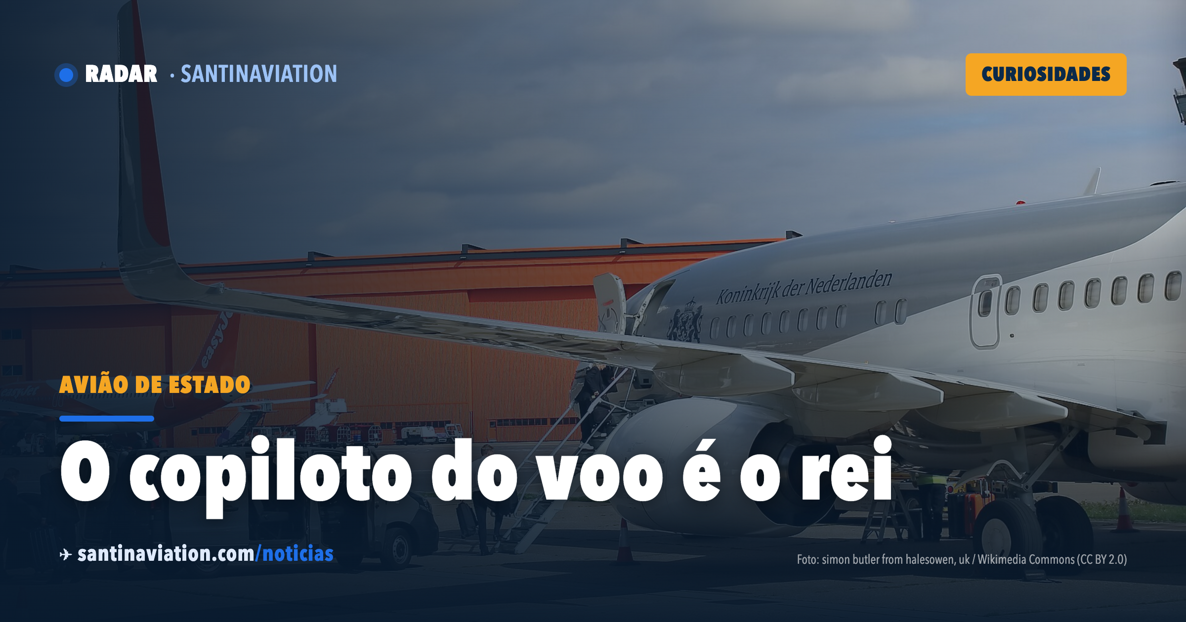 Holanda estuda aposentar Boeing de Estado após KLM e rei migrarem para o Airbus