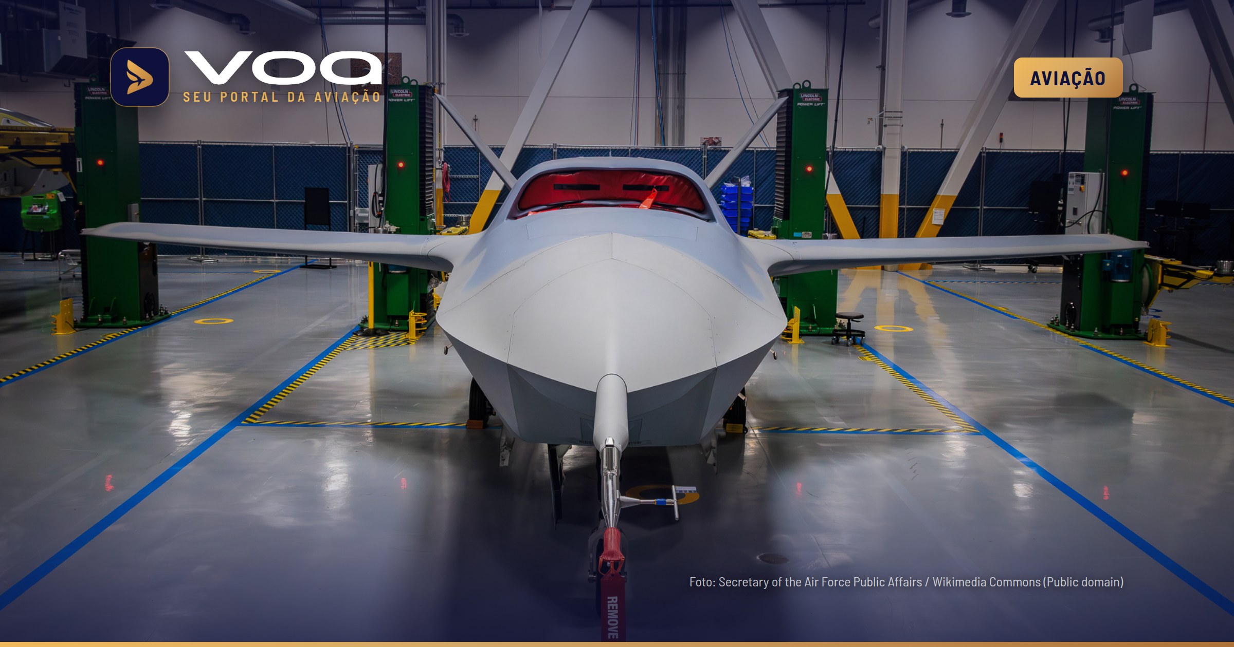 FQ-42 chega à Base de Creech para testes de integração dos CCA