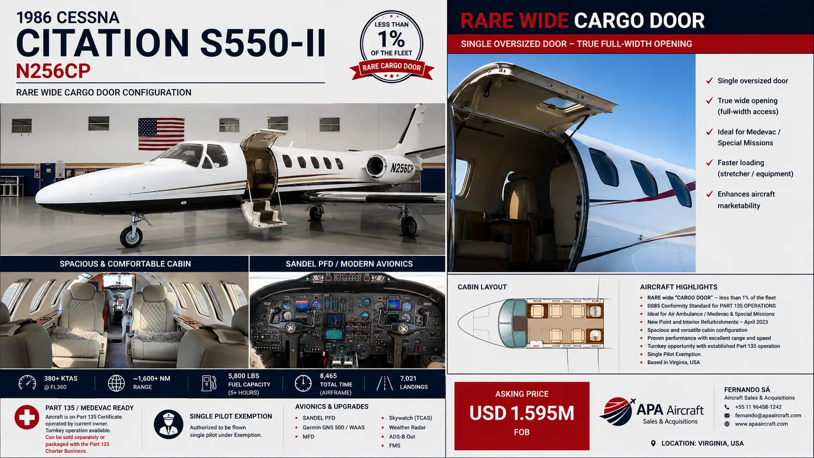 CITATION S550-II — foto 1